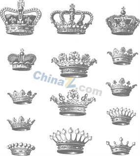 欧式皇冠矢量素材下载